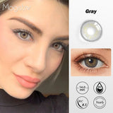 Delight Gray Colored Contacts