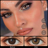 Gleam Brown Colored Contacts