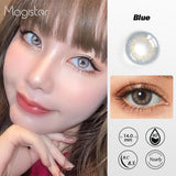 Gleam Blue Colored Contacts