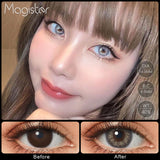 Gleam Blue Colored Contacts