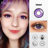 Flame Violet Colored Contacts