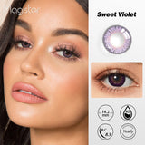 MG Sweet Violet Colored Contacts