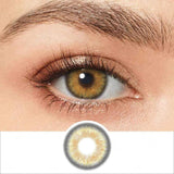 Iris Vanilla Brown Colored Contacts