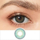 Iris II Turquoise Glow Colored Contacts