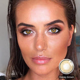 Seattle  II Honey Brown Colored Contacts