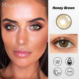 Seattle  II Honey Brown Colored Contacts
