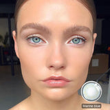 Seattle II Marine Blue Colored Contacts