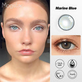 Seattle II Marine Blue Colored Contacts