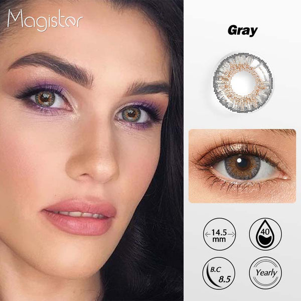 Star Gray Colored Contacts