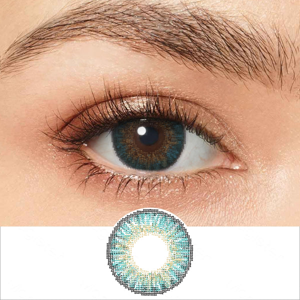Star Turquoise Colored Contacts