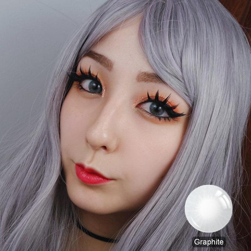 Queen Graphite Colored Contacts