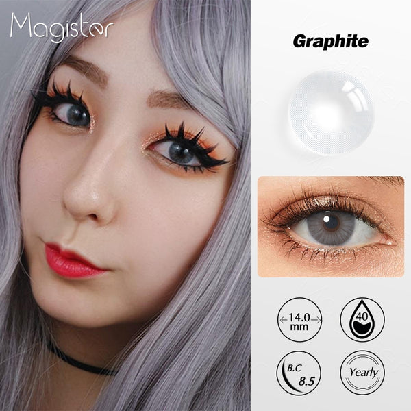 Queen Graphite Colored Contacts