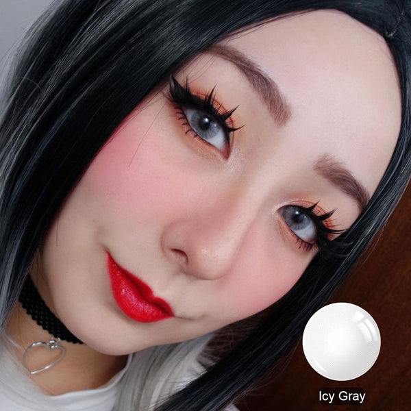Queen Icy Gray Colored Contacts