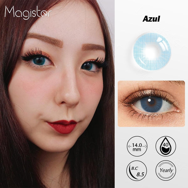 Queen Azul Colored Contacts