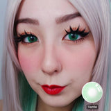 Queen Verde Colored Contacts