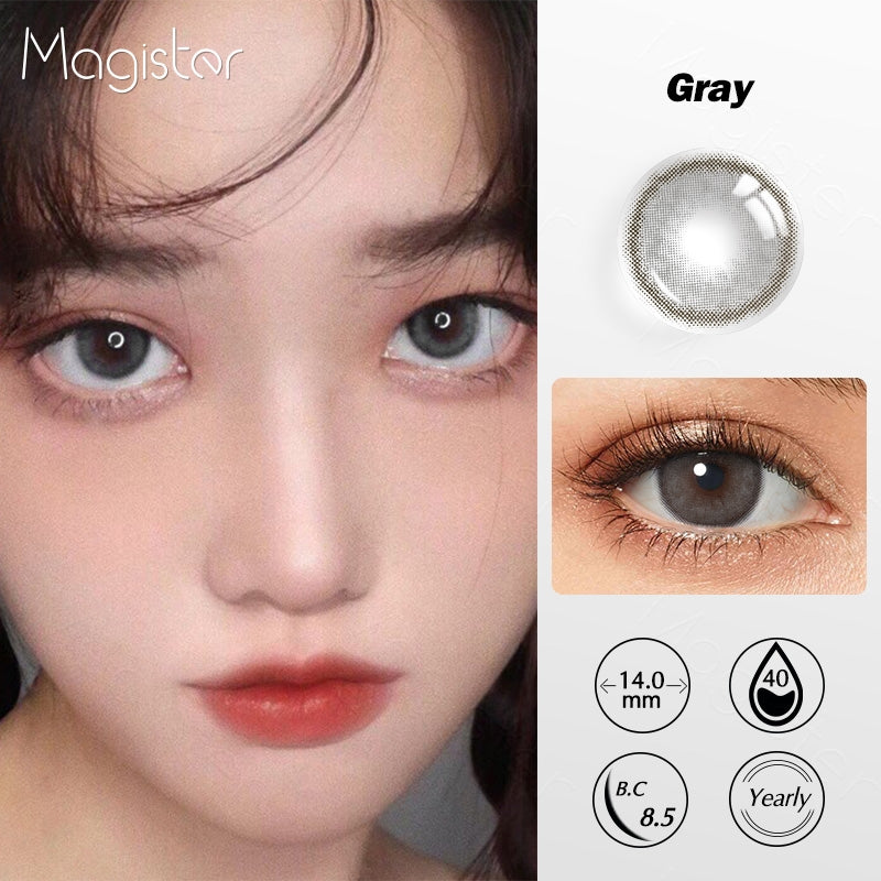 Mystery Gray Colored Contacts