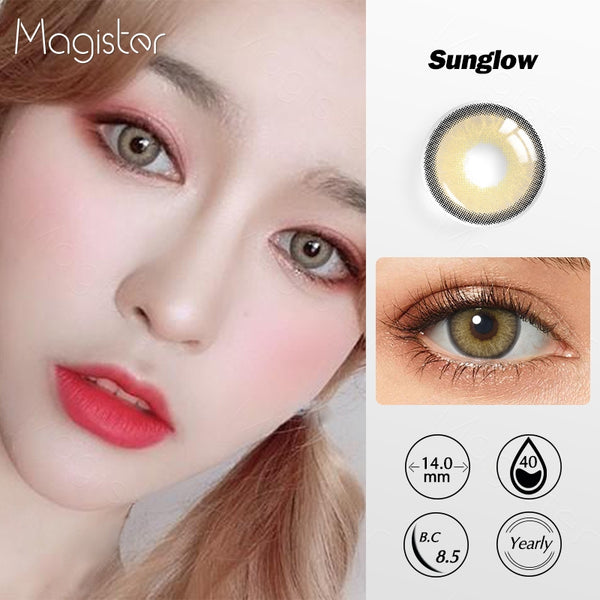 Mystery Sunglow Colored Contacts