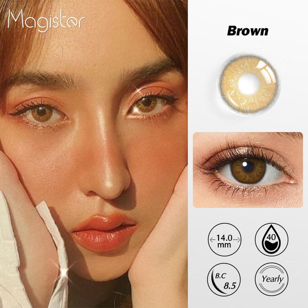 Delight Brown Colored Contacts