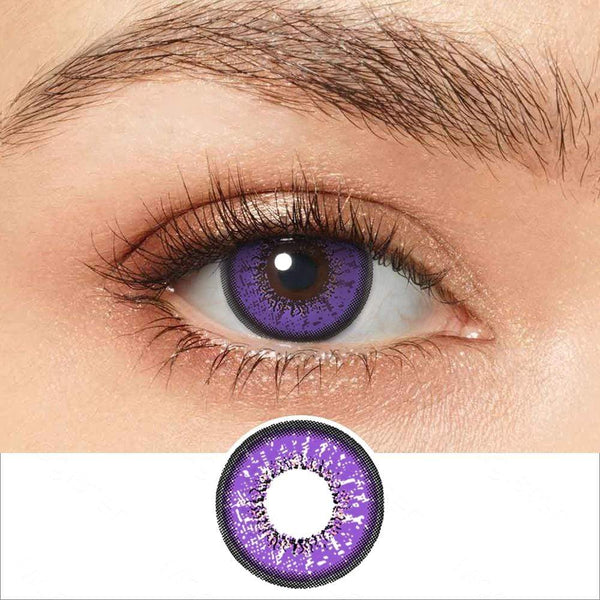 Flame Violet Colored Contacts