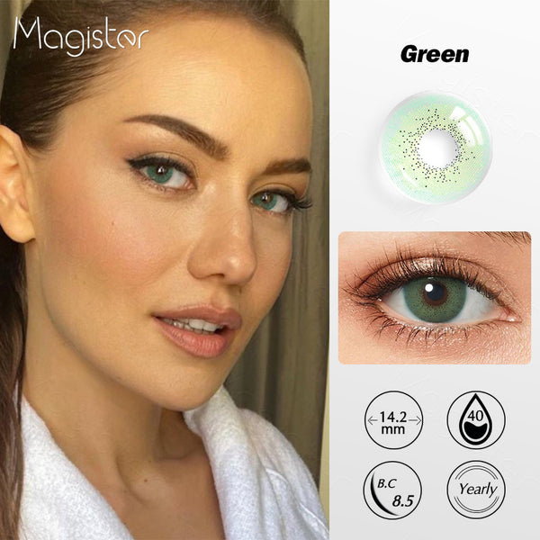 Pattaya Green Colored Contacts