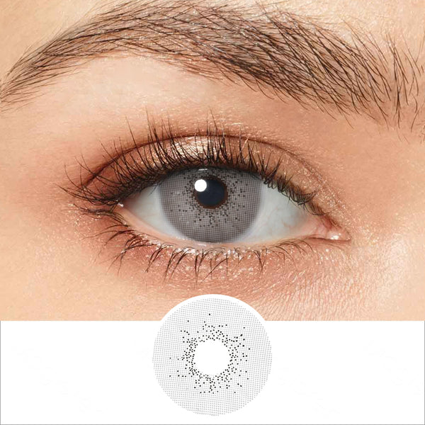 Pattaya Pure Gray Colored Contacts