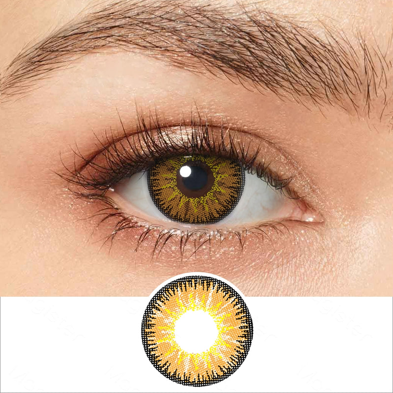 Radiance Brown Colored Contacts