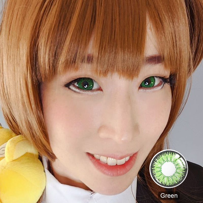 Radiance Green Colored Contacts