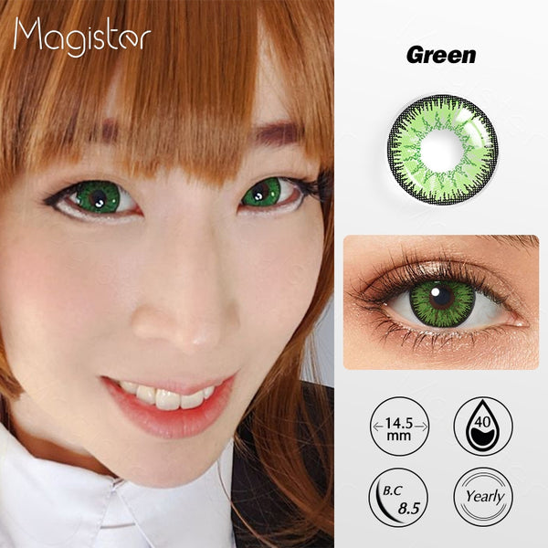 Radiance Green Colored Contacts