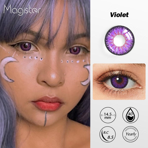 Radiance Violet Colored Contacts