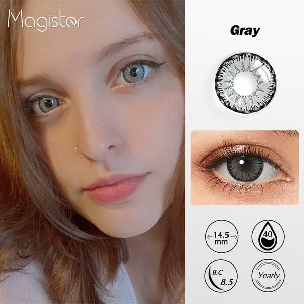 Radiance Gray Colored Contacts
