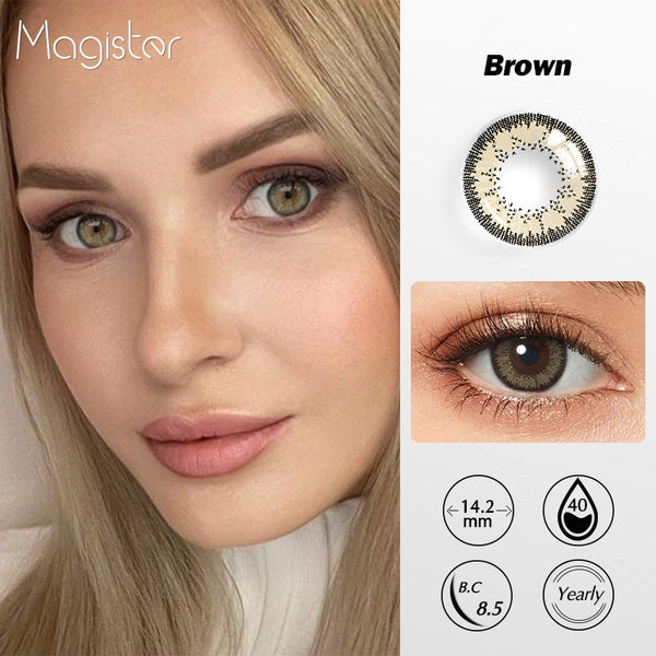 MG Desire Brown Colored Contacts
