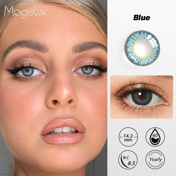 MG Blue Colored Contacts