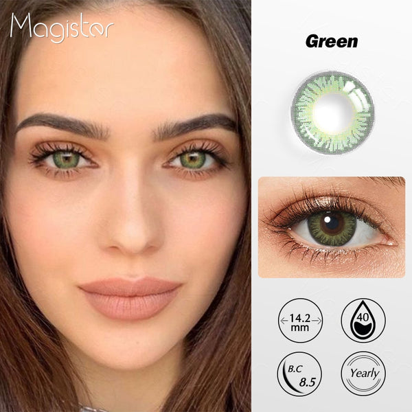 MG Green Colored Contacts