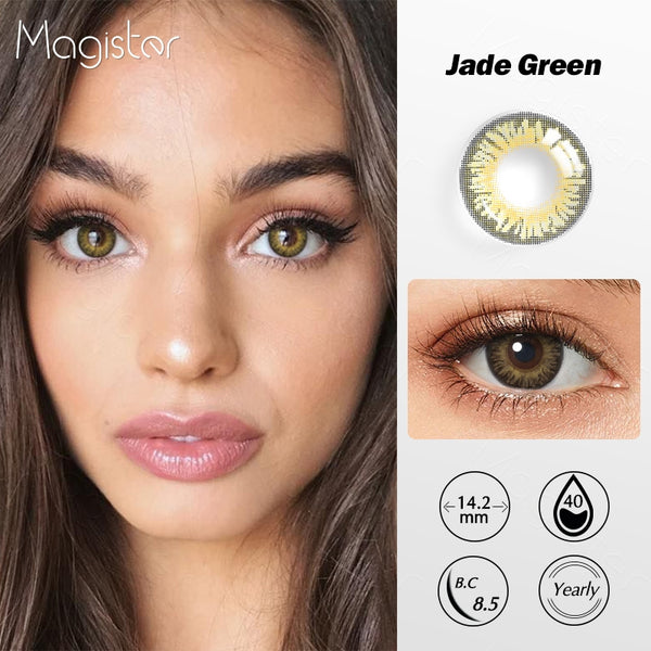 MG Jade Green Colored Contacts