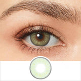 Platinum Green Colored Contacts